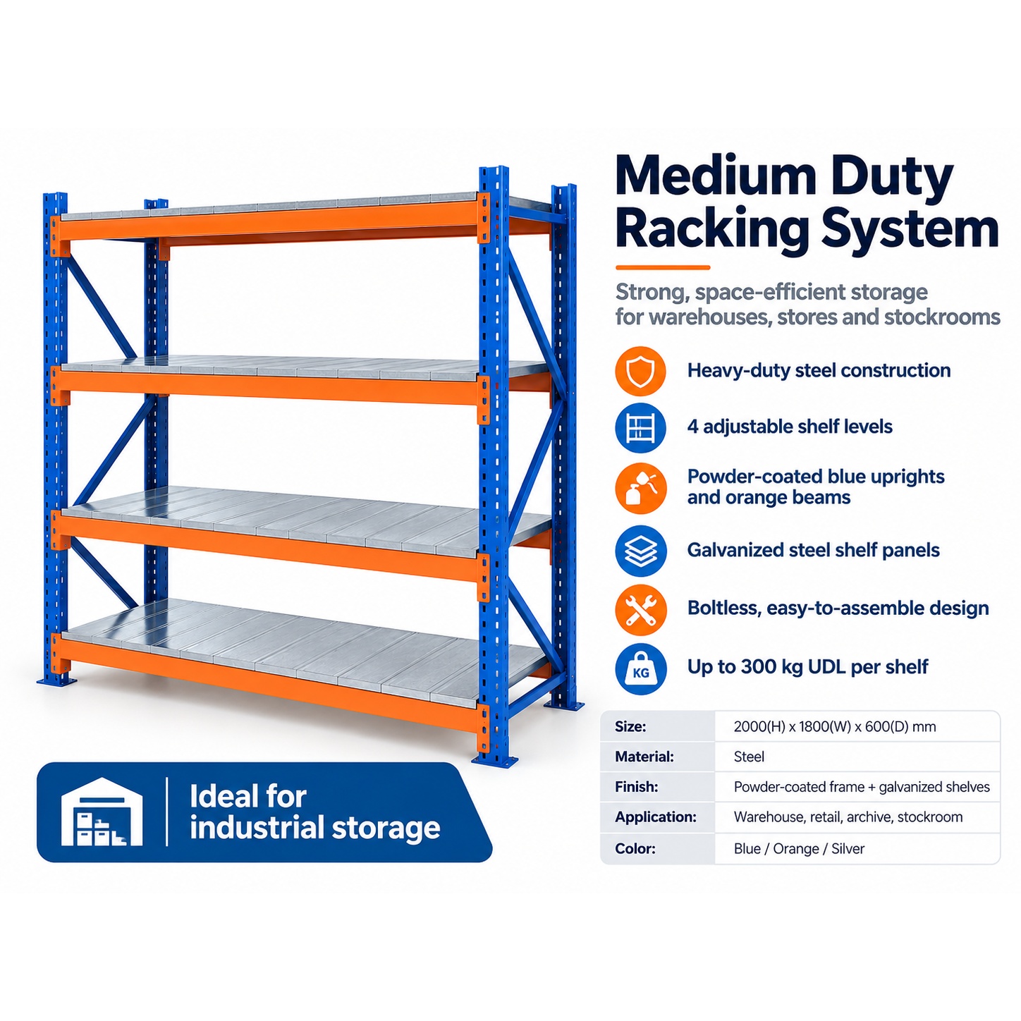 Medium Duty Racking System view 4