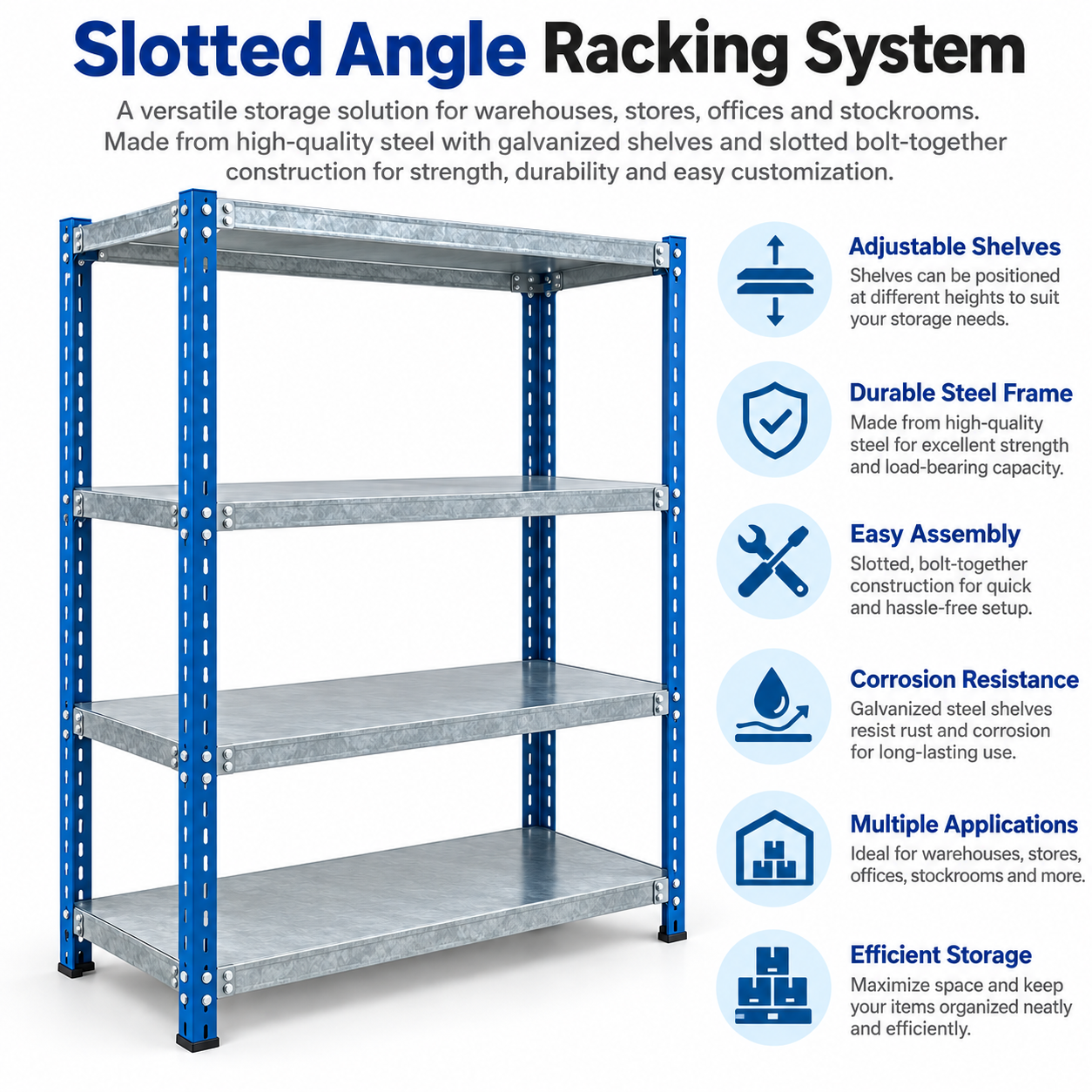 Slotted Angle Racking System view 3
