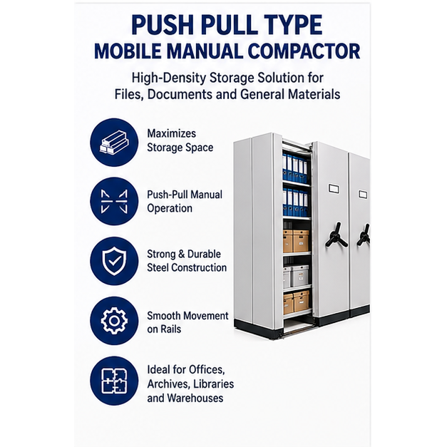 Push-Pull Type – Manual Mobile Compactor view 5