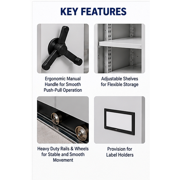 Push-Pull Type – Manual Mobile Compactor view 3